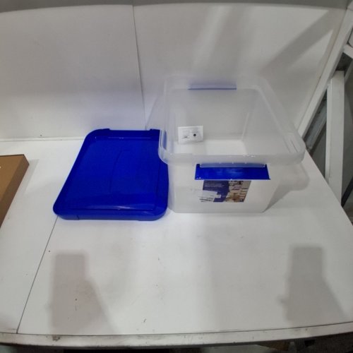 BANKERS BOX HEAVY DUTY LETTER/LEGAL PLASTIC FILE BOX, 29L image 2