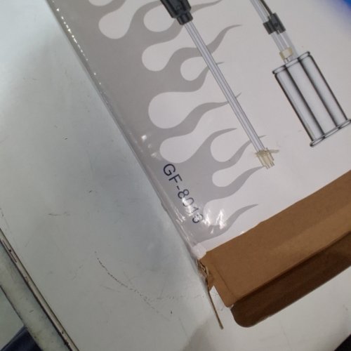 PROPANE TORCH WEED BURNER WITH HIGH OUTPUT - 800,000 BTU - 30" - BLUE / GOLD (MODEL: GF-8016) image 2