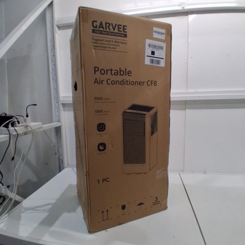 GARVEE 3-IN-1 PORTABLE AIR CONDITIONER WITH DEHUMIDIFIER AND FAN - COVERS UPTO 350 SQ.FT - 8000BTU - WHITE (MODEL: NPLD3-05C/X1E) image 2