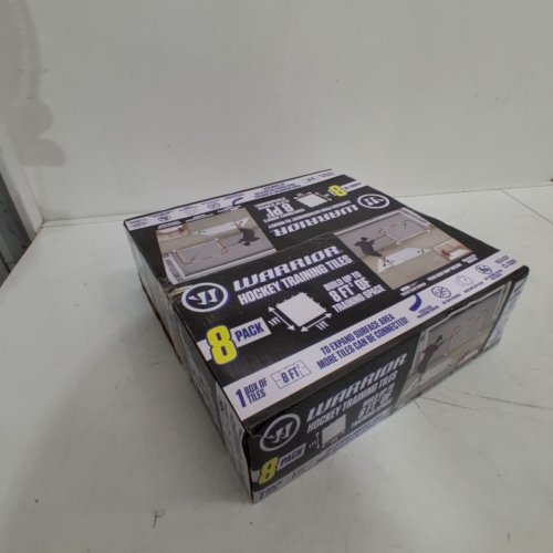 8PK WARRIOR HOCKEY TRAINING TILES - 8 SQ. FT - WHITE image 2