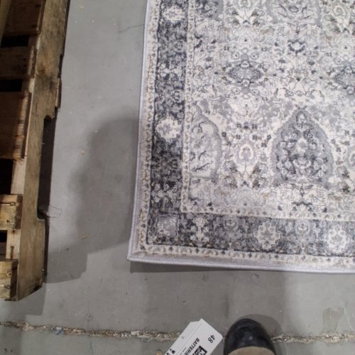 EDEN PATTERNED RUG RUNNER - 2FT 6" X 7FT - GRAY (STYLE: G20151 ZIPPORAH) image 4