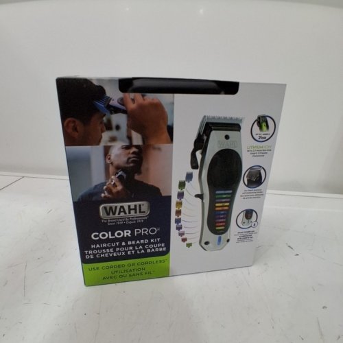 WAHL COLOR PRO HAIRCUT & BEARD KIT - WHITE/BLACK (MODEL:1656565) image 5