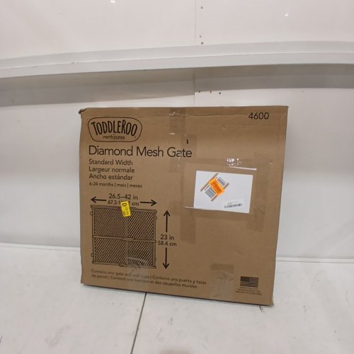 TODDLEROO NORTH STATES DIAMOND MESH GATE - 23" X 26.5"-42" (MODEL: 4600) image 5