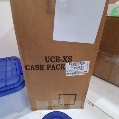 5PK IRIS WEATHERTIGHT STORAGE BOX - 6.5 QT - TURKISH SEA BLUE (MODEL: UCB-XS) image 2