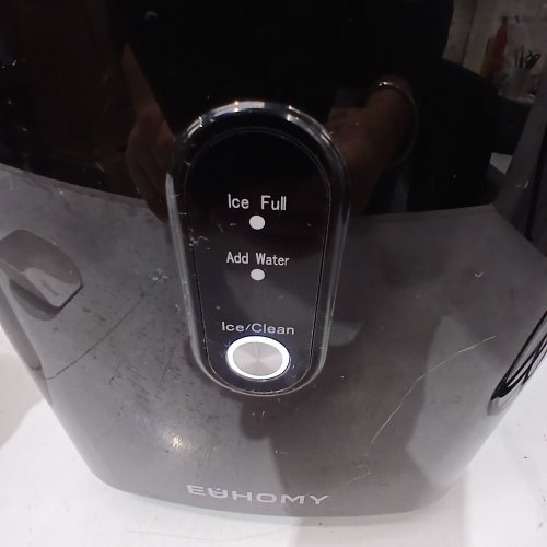 EUHOMY COUNTERTOP NUGGET ICE MAKER - MAKES 26LBS IN A DAY - BLACK (MODEL: IM002-NBL-CAEH) image 2