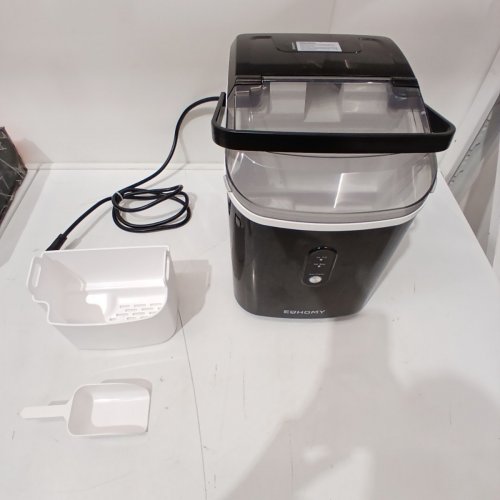 EUHOMY COUNTERTOP NUGGET ICE MAKER - MAKES 26LBS IN A DAY - BLACK (MODEL: IM002-NBL-CAEH) image 4