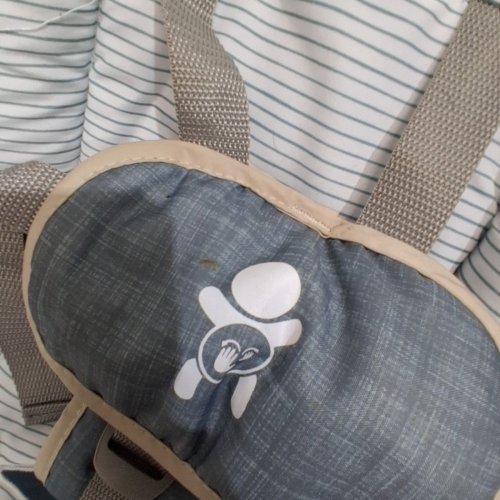 INFANT'S INGENUITY HAPPY BELLY ROCK TO BOUNCE SEAT - BLUE/CHAMBRAY (MODEL: 16854) image 3