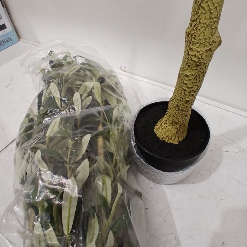 LYERSE ARTIFICIAL DECORATIVE OLIVE TREE - 6FT image 3