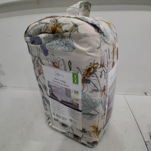 7PC MAINSTAYS FLORAL BED-IN-A-BAG BEDDING SET - QUEEN - MULTICOLOUR (MODEL: MS8502263422-20) image 3