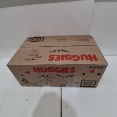 165PK HUGGIES SNUG & DRY DIAPERS - SIZE 5 image 4