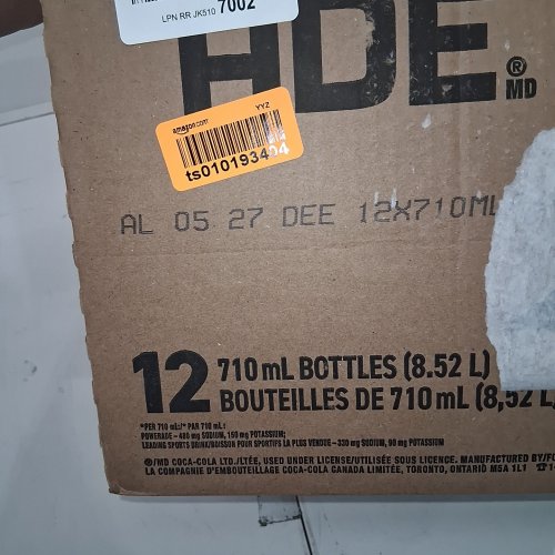 12PK POWERADE STRAWBERRY LEMONADE - 710 ML PER BOTTLE image 2