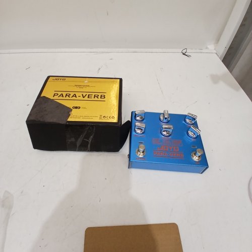 JOYO PARA-VERB REVERB EFFECTS GUITAR PEDAL - BLUE (MODEL: R-31) image 2