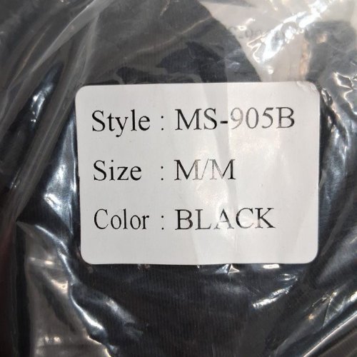 MEN'S TEXX BUTTON UP LONG SLEEVE WORKING SHIRT - MEDIUM - BLACK (STYLE: MS-905B) image 2