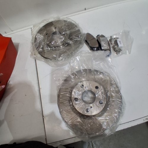 A-PREMIUM FRONT BRAKE ROTORS AND PADS - FITS VARIOUS MAKES AND MODELS (MODEL: BRPR43411/BPD12110/BRR31434) image 2