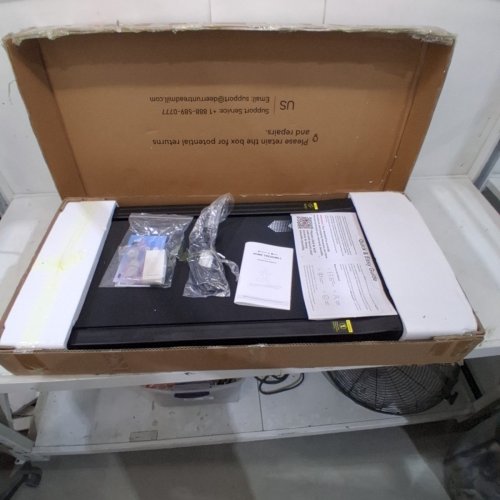 DEERRUN UNDER DESK TREADMILL REMOTE CONTROL WITH INCLINE FOR HOME OFFICE - 2.5HP - 300LBS CAP - BLACK (MODEL: BA09-B) image 2