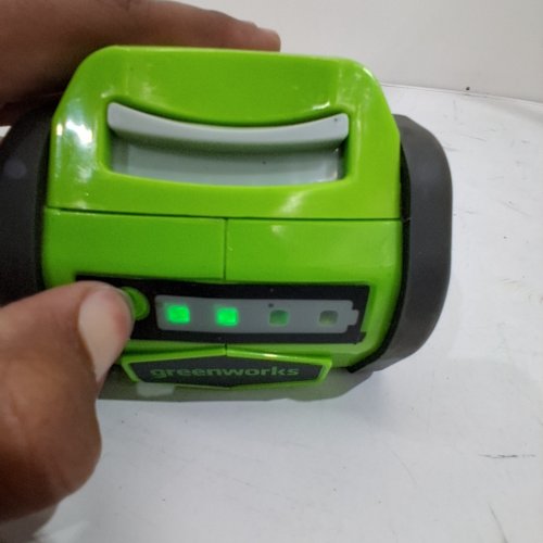 GREENWORKS 40V 2.0 AH LITHIUM ION BATTERY (MODEL: 29652) image 2