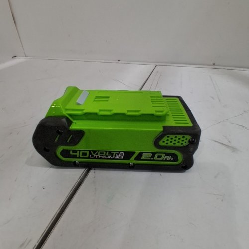 GREENWORKS 40V 2.0 AH LITHIUM ION BATTERY (MODEL: 29652) image 3