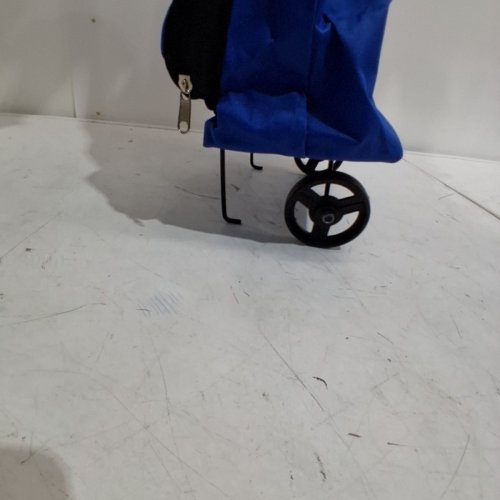 COLLAPSIBLE TRAVELLING TROLLY BAG - BLUE image 3