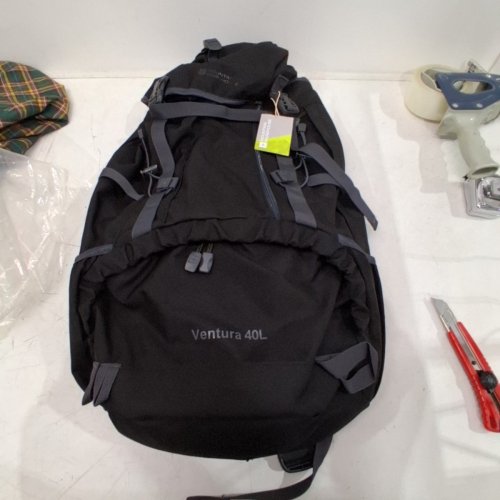 MOUNTAIN WAREHOUSE VENTURA BACKPACK -40L - BLACK image 3