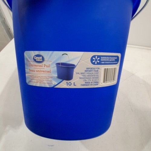 GREAT VALUE UNIVERSAL PAIL - 10 L - BLUE image 2