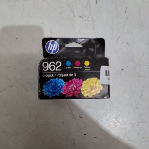 3PK HP INK CARTRIDGES - CYAN, MAGENTA, YELLOW (MODEL: 962) image 3