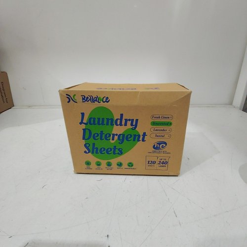 BELLALUCE LAUNDRY DETERGENT SHEETS - 120 SHEETS - UP TO 240 LOADS image 2