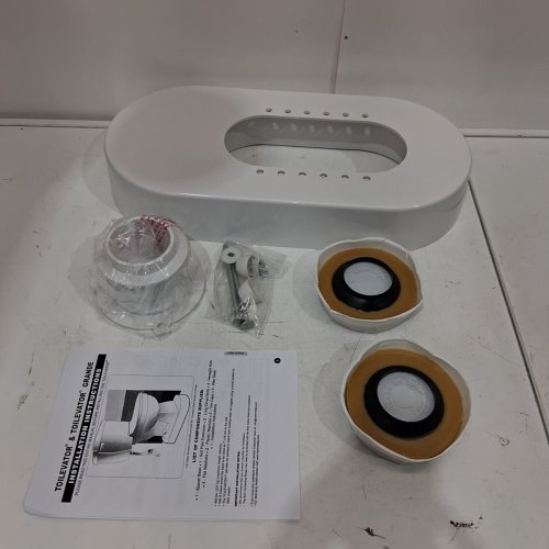 HARTMOBILITY TOILEVATOR TV300 TOILET BASE ELEVATOR/RISER - 3.5" - 500LB CAPACITY - WHITE (MODEL: TV-300) image 2