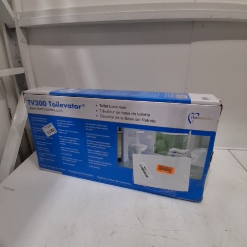 HARTMOBILITY TOILEVATOR TV300 TOILET BASE ELEVATOR/RISER - 3.5" - 500LB CAPACITY - WHITE (MODEL: TV-300) image 3