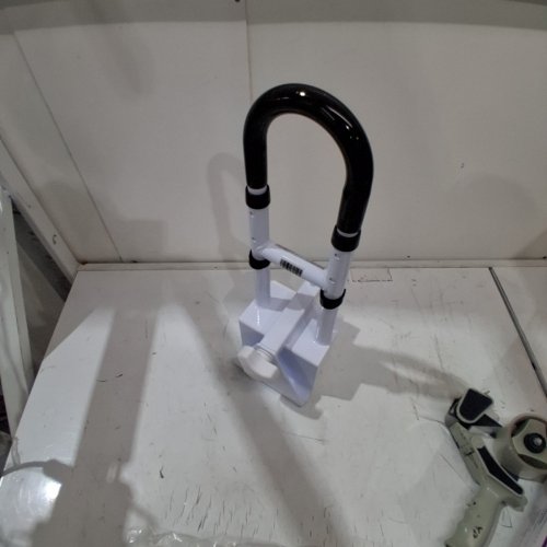 DRIVE MEDICAL ADJUSTABLE HEIGHT & WIDTH BATHTUB SAFETY RAIL - 14.5" - 17" X 3" - 7" - WHITE (MODEL: RTL12036-ADJ) image 3
