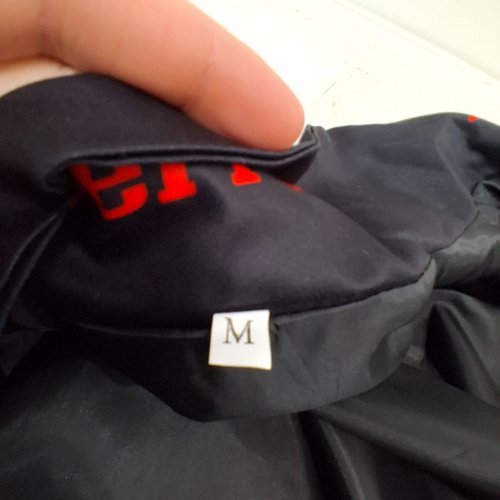 UNISEX F1 RACING TIDE PERSONALITY STYLE EMBROIDERY JACKET - MEDIUM - BLACK/RED (STLYE: A159/A169) image 2