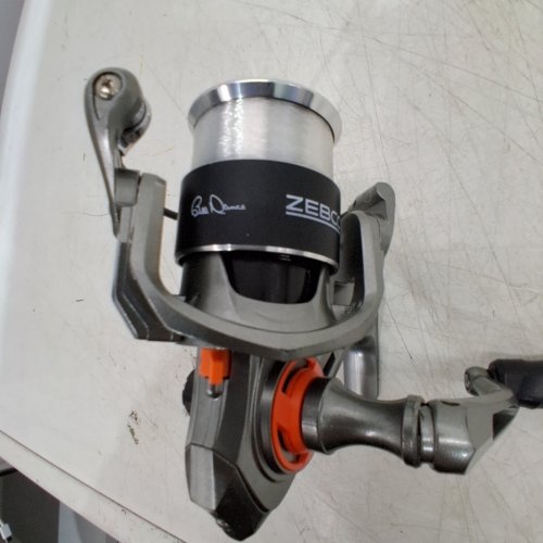 ZEBCO READY TACKLE SPINNING FISHING REEL - AMBIDEXTROUS - 5.2:1 RATIO - SIZE 10 - ORANGE/SILVER (MODEL: DSS10J) image 2
