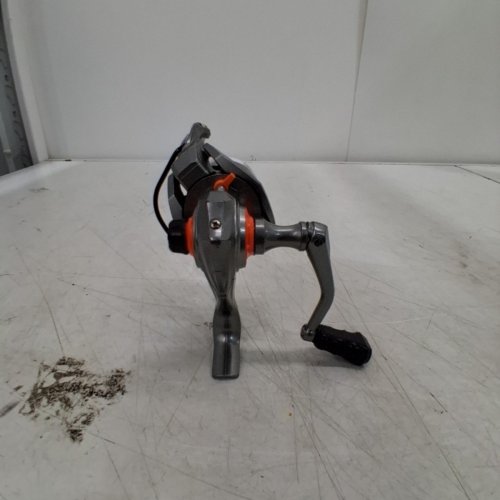 ZEBCO READY TACKLE SPINNING FISHING REEL - AMBIDEXTROUS - 5.2:1 RATIO - SIZE 10 - ORANGE/SILVER (MODEL: DSS10J) image 3
