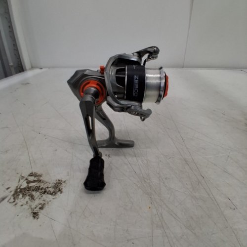 ZEBCO READY TACKLE SPINNING FISHING REEL - AMBIDEXTROUS - 5.2:1 RATIO - SIZE 10 - ORANGE/SILVER (MODEL: DSS10J) image 5