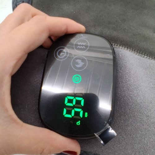 HEATING VIBRATION SHOULDER PAD - GREY (MODEL: 102378) image 2