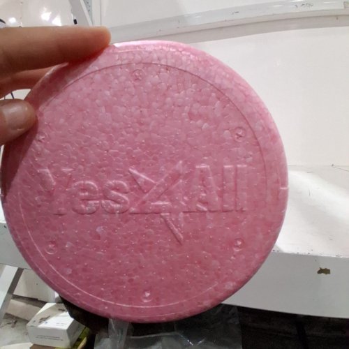 YES4ALL EVA HIGH-DENSITY FOAM ROLLER/BACK ROLLER FOR EXERCISE - 36" - PINK image 3