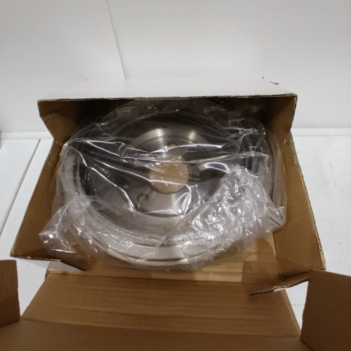 2PK CMX REAR BRAKE DRUM ROTORS - FITS SELECT MODELS - SILVER (MODEL: 8-97824) image 4