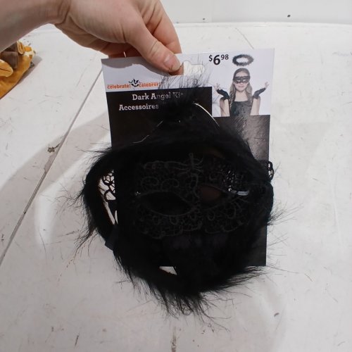 WAY TO CELEBRATE! DARK ANGEL COSTUME ACCESSORY KIT - OSFM - BLACK image 4