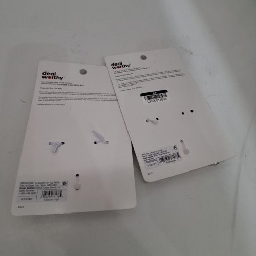 2 DEALWORTHY USB-C TO USB-C FAST CHARGING CABLES - 5FT - WHITE image 3