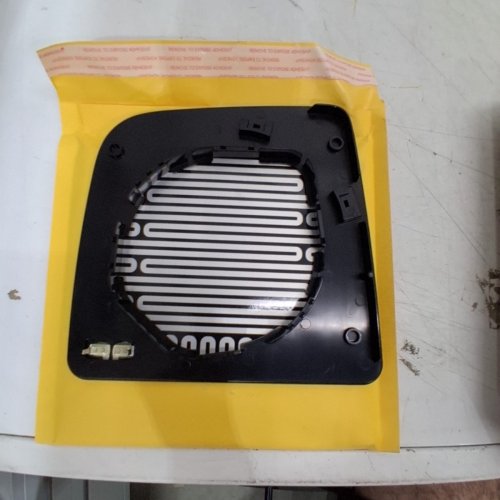 RIGHT SIDE MIRROR REPLACEMENT MIRROR WITH BACKING PLATE HEATED WHITE GLASS COMPATIBLE WITH VARIOUS MAKES & MODELS image 4