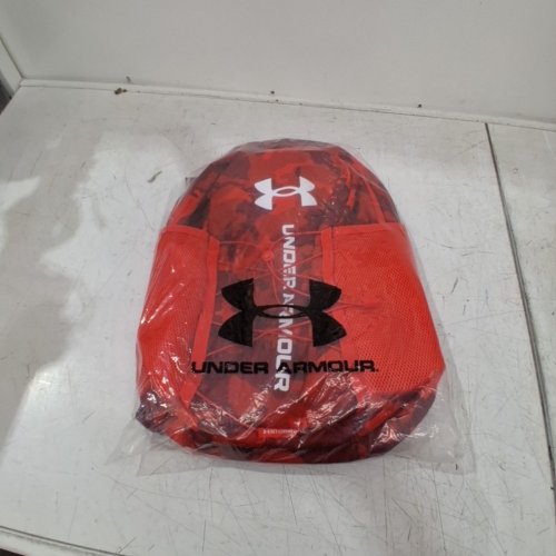 UNDER ARMOUR HUSTLE SPORT 6.0 BACKPACK - 26 L - ANTHEM RED / CARDINAL / WHITE (STYLE: 6000397) image 6