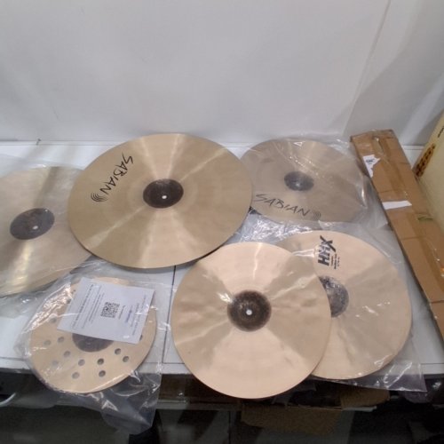 6PC SABIAN HHX COMPLEX PRAISE AND WORSHIP CYMBAL SET - 10"/14"/16"/18"/21" - GOLD image 5