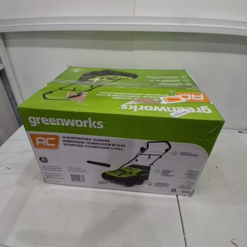 GREENWORKS 13 AMP 14" CORDED DETHATCHER (MODEL: DHA103) image 4