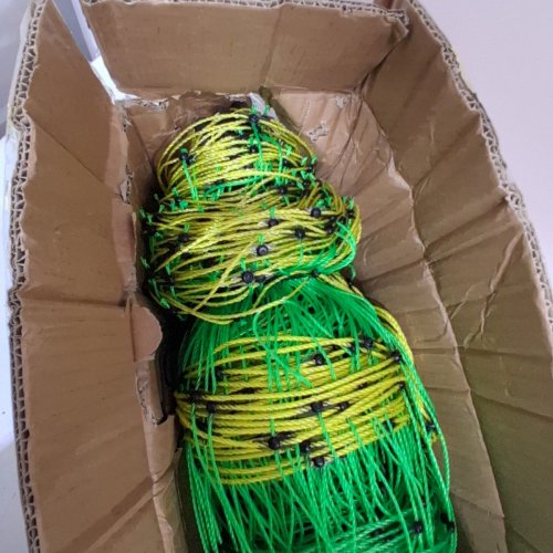 CARIVLA ELECTRIC FENCE NETTING -164" X 42.5" - GREEN AND BLACK image 5