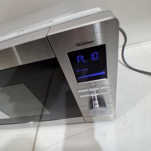 PANASONIC COMPACT GENIUS 1000W MICROWAVE OVEN - STAINLESS STEEL (MODEL: NN-SD47QS) image 2