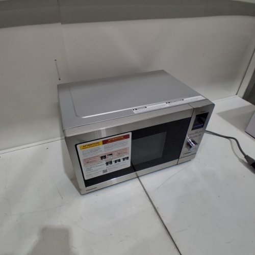PANASONIC COMPACT GENIUS 1000W MICROWAVE OVEN - STAINLESS STEEL (MODEL: NN-SD47QS) image 5