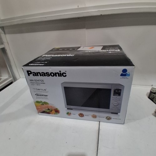 PANASONIC COMPACT GENIUS 1000W MICROWAVE OVEN - STAINLESS STEEL (MODEL: NN-SD47QS) image 6