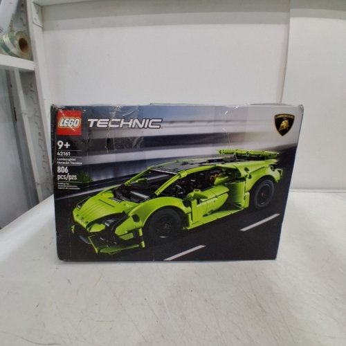 806PC LEGO TECHNIC LAMBORGHINI HURACAN TECNICA - GREEN (MODEL: 42161) image 4
