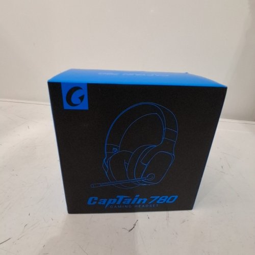 GTHEOS WIRELESS NOISE CANCELLING GAMING HEADSET - 2.4GHZ - BLACK/GREEN (MODEL: CAPTAIN780) image 2
