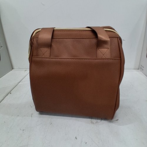IGLOO LUXE SATCHEL LUNCH TOTE - 15 CAN CAP - BROWN (MODEL: 2014223) image 3