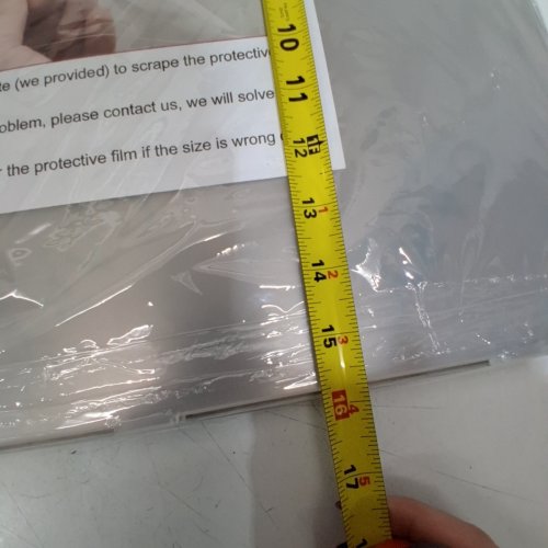 ACRYLIC DISPLAY CASE WITH DUSTPROOF PROTECTION- 16" X 16" X 16" - CLEAR/BLACK image 2